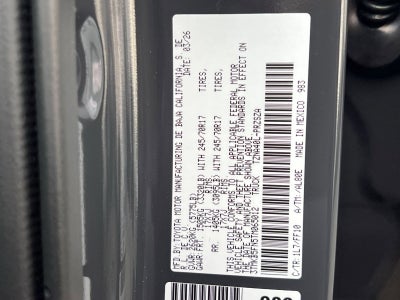 2026 Toyota Tacoma SR5