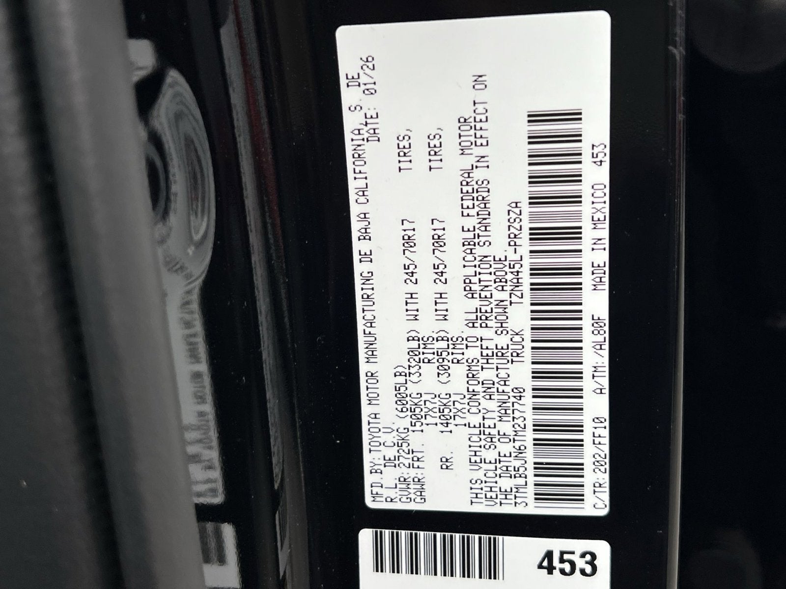 2026 Toyota Tacoma SR5