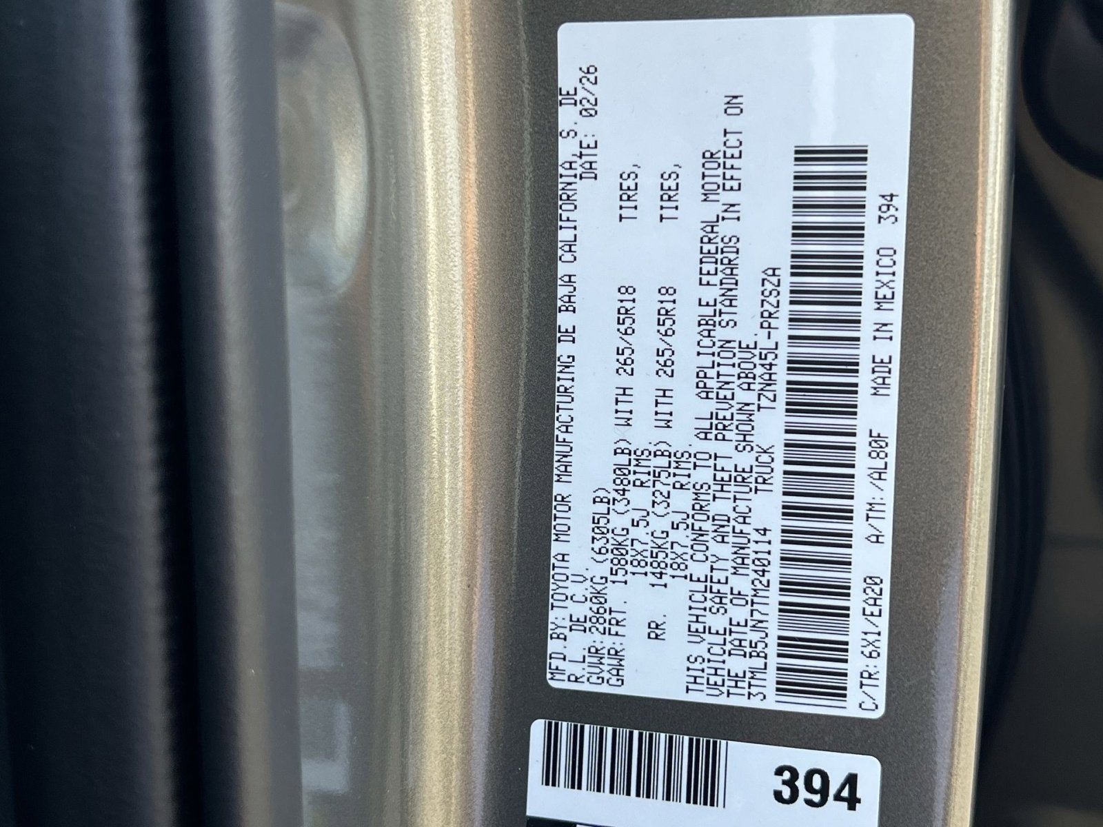 2026 Toyota Tacoma TRD Off-Road