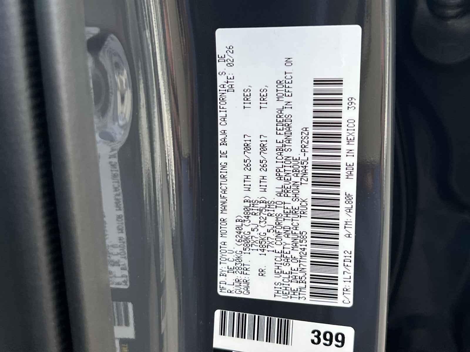 2026 Toyota Tacoma TRD Off-Road