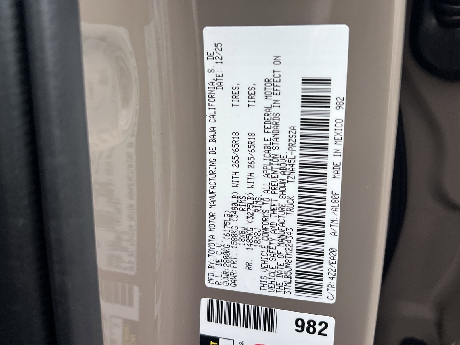 2026 Toyota Tacoma TRD Sport