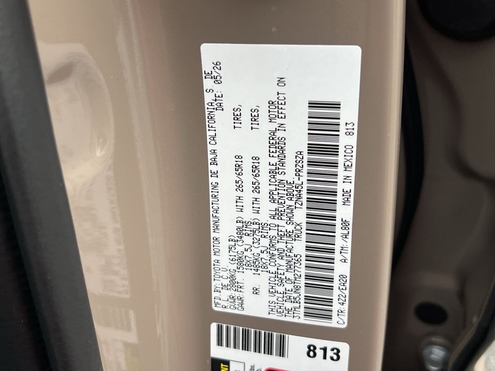 2026 Toyota Tacoma TRD Sport
