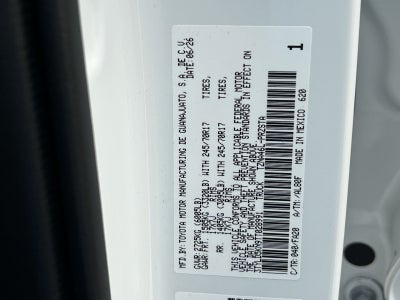 2026 Toyota Tacoma SR