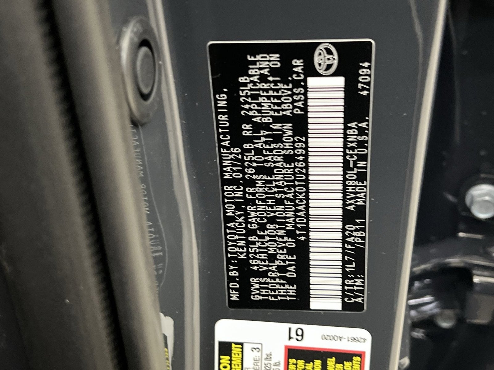 2026 Toyota Camry LE