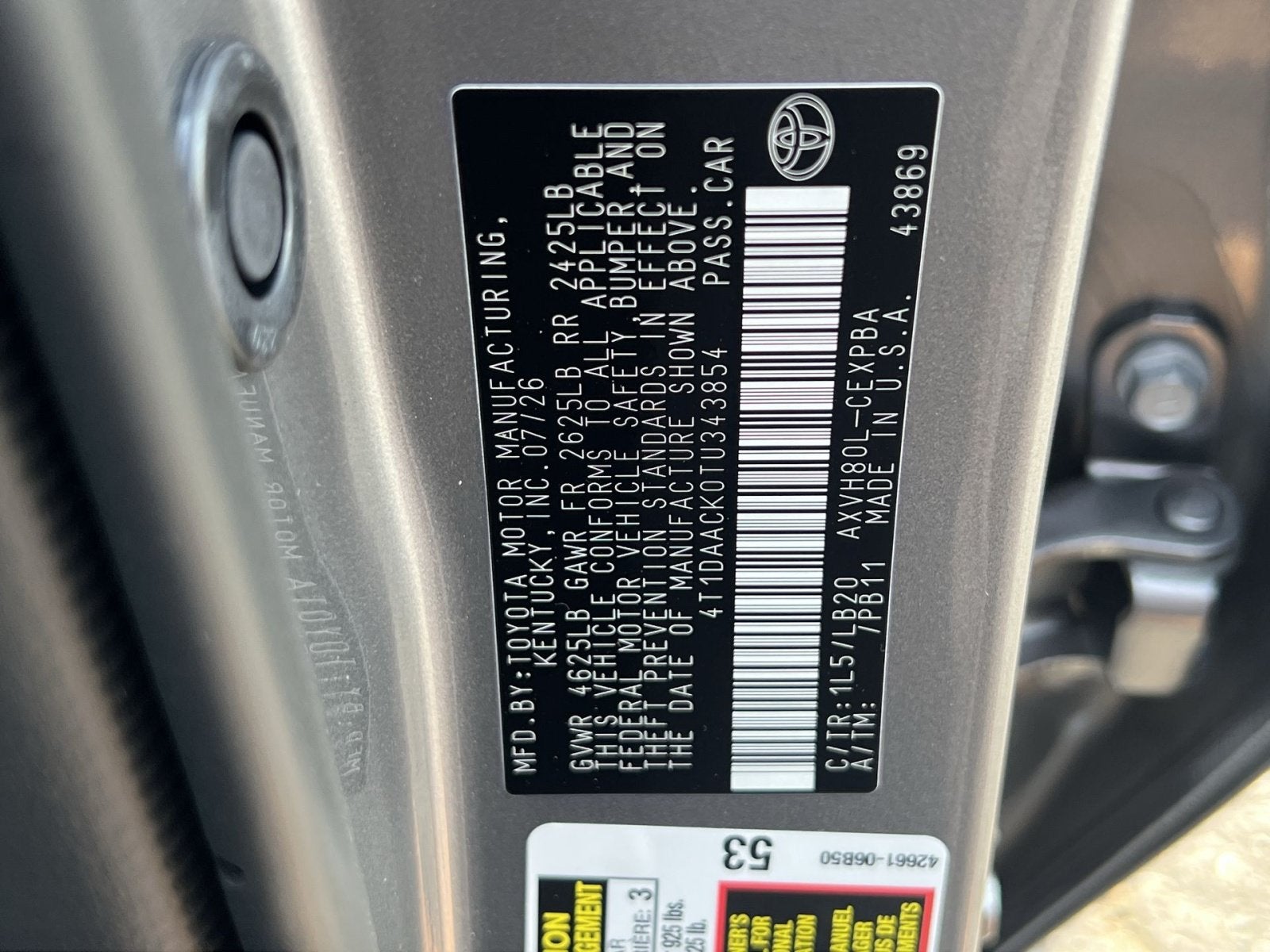 2026 Toyota Camry XSE