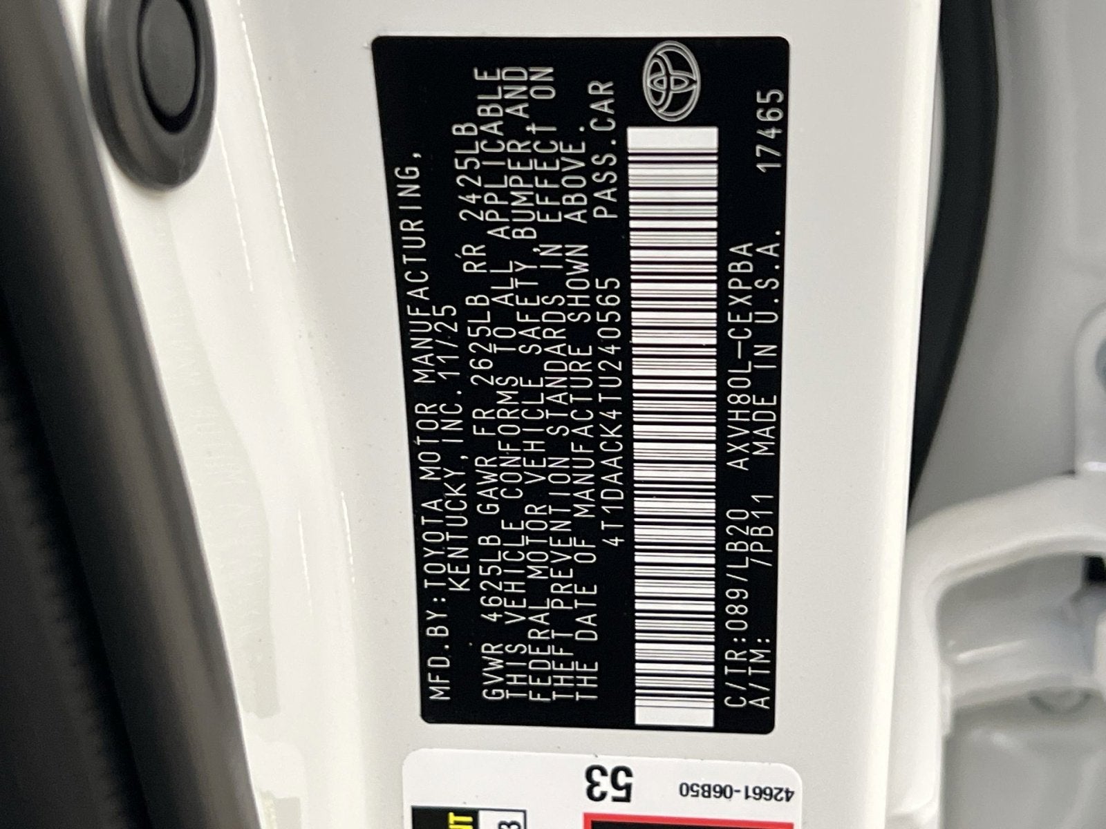 2026 Toyota Camry XSE