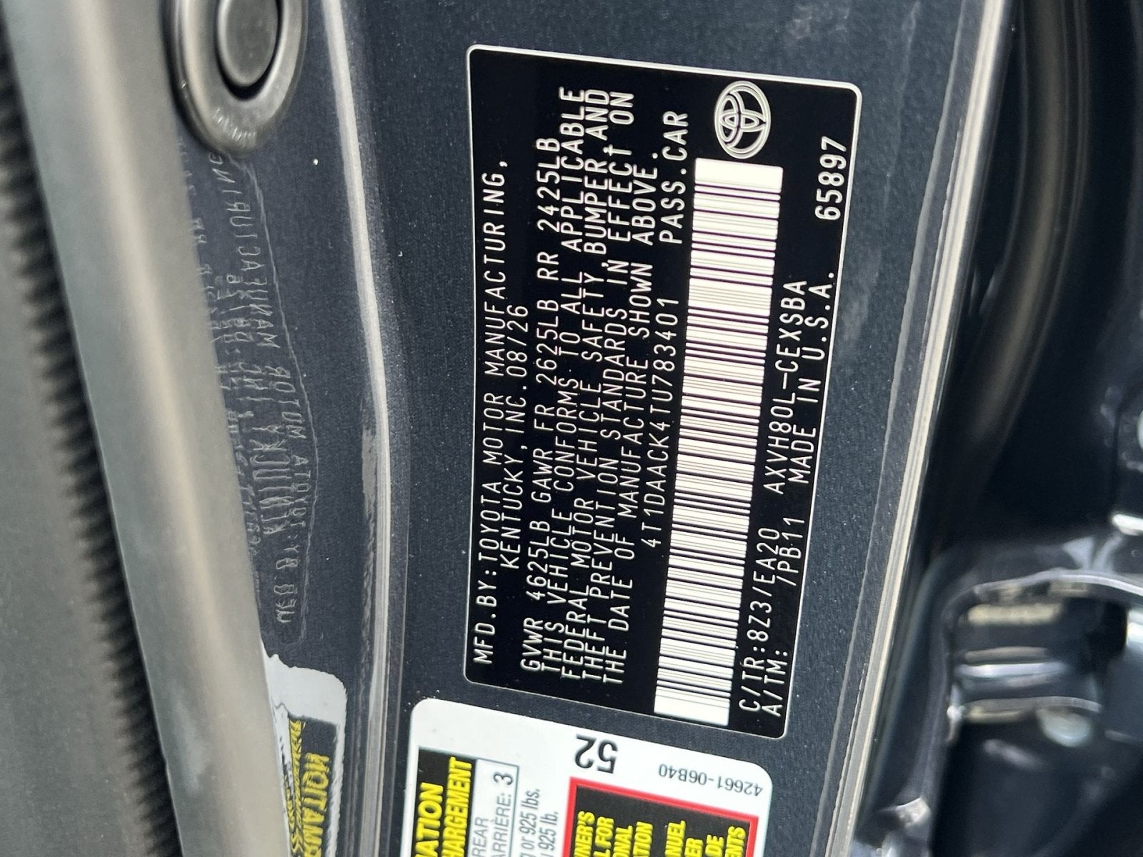 2026 Toyota Camry SE