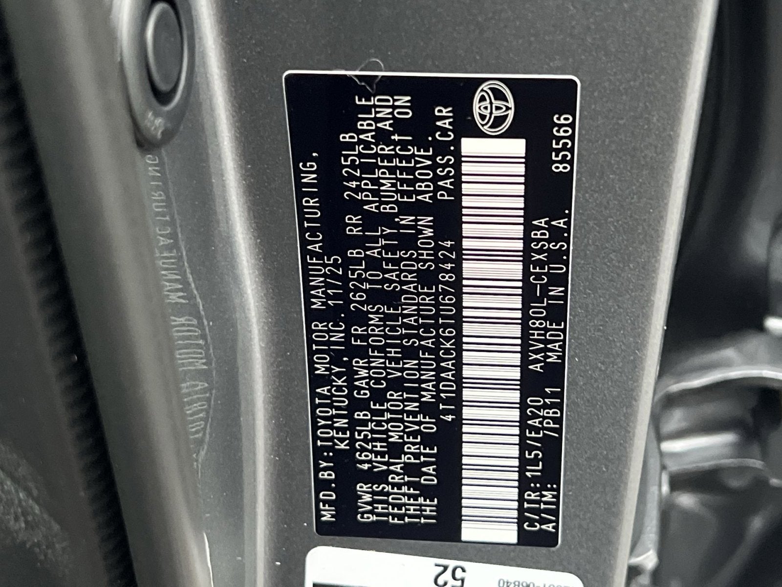 2026 Toyota Camry SE