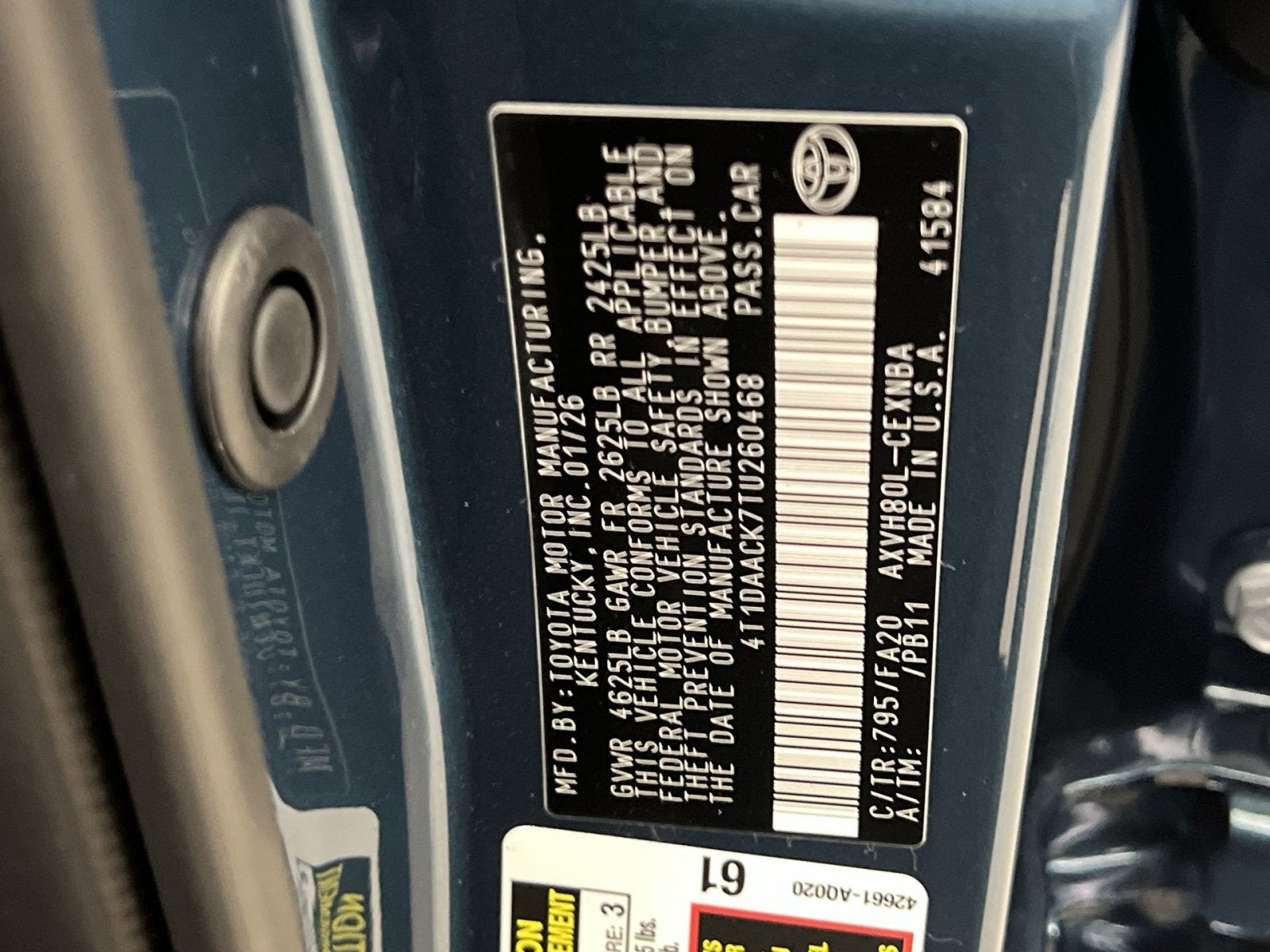 2026 Toyota Camry LE