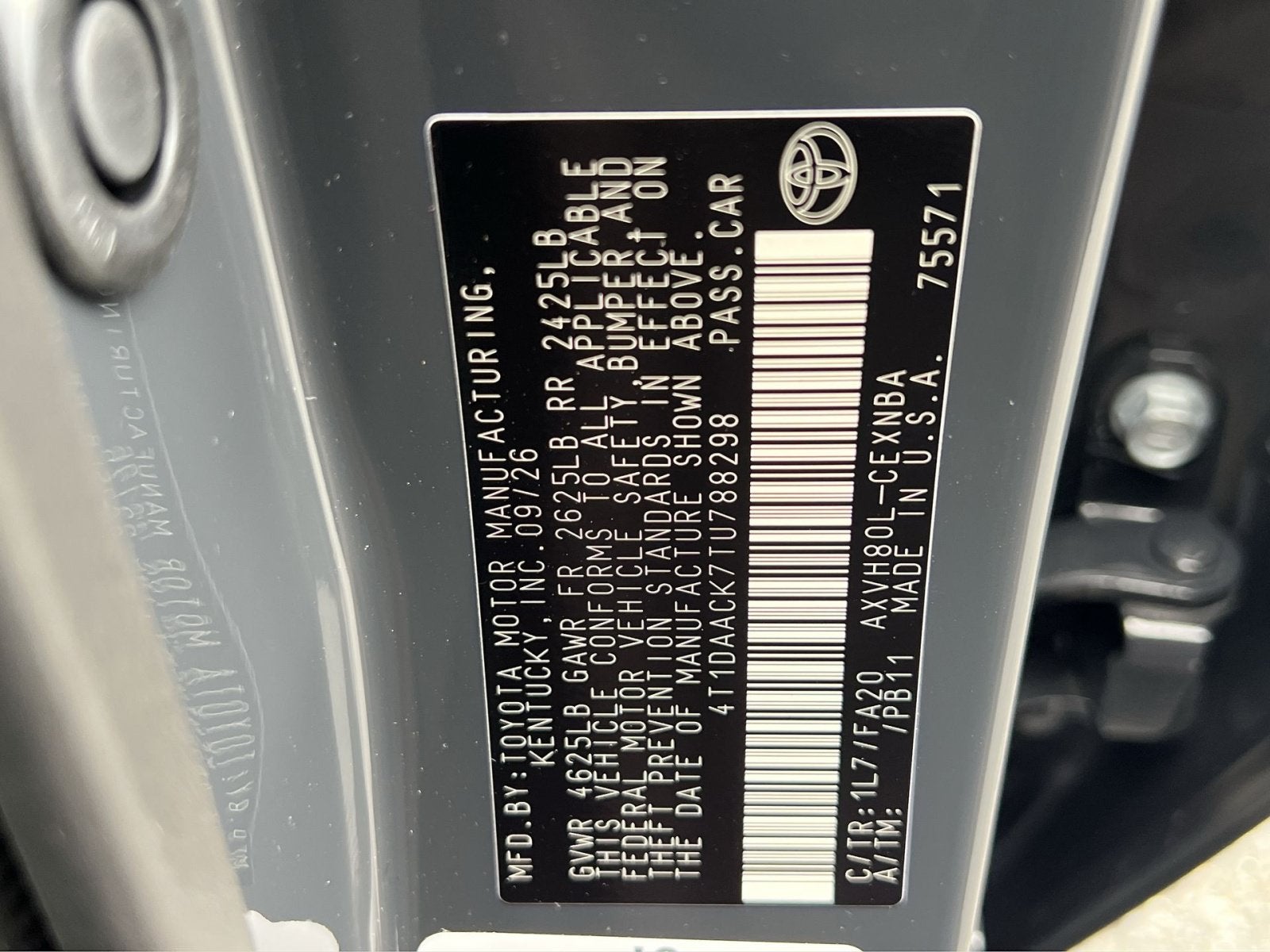 2026 Toyota Camry LE