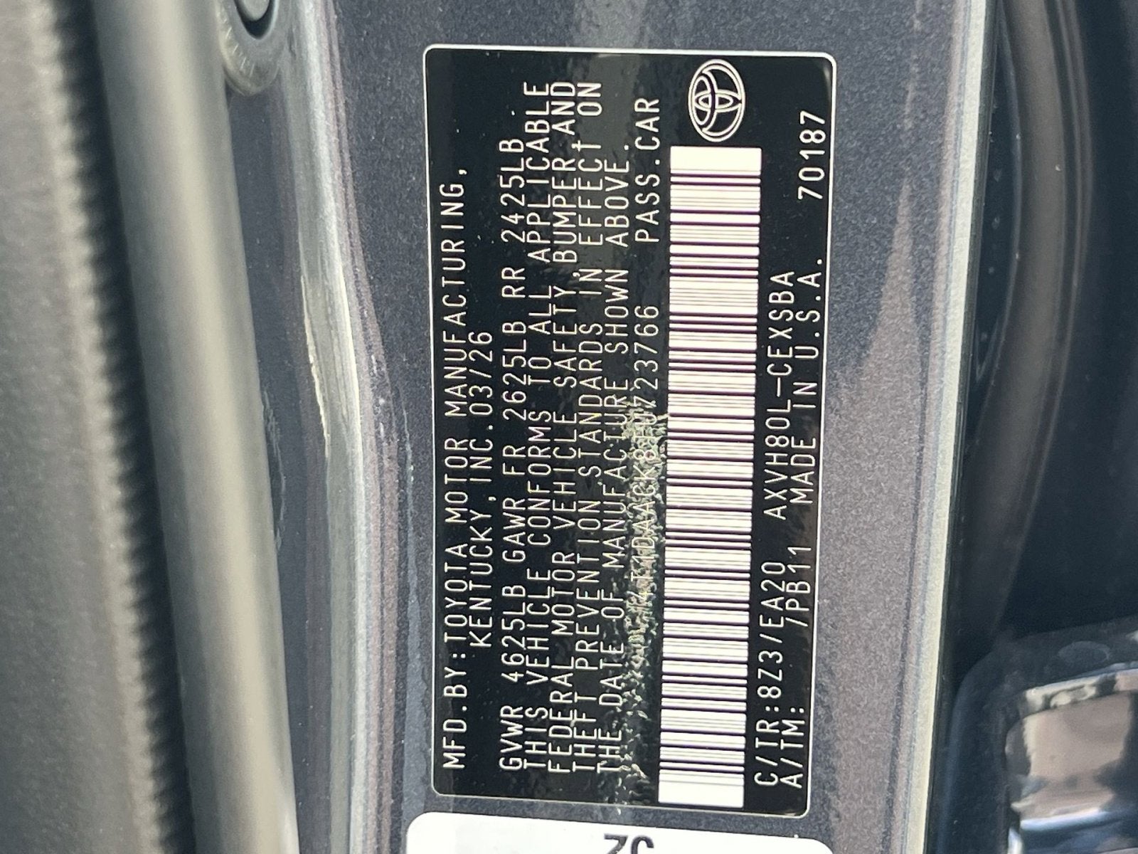 2026 Toyota Camry SE