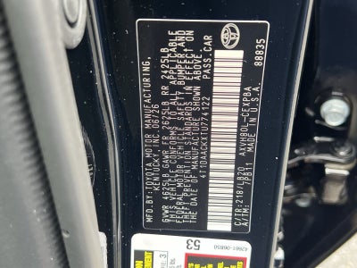 2026 Toyota Camry LE