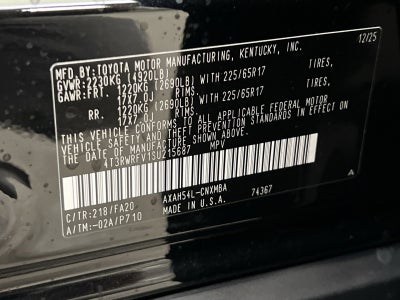 2025 Toyota RAV4 Hybrid XLE