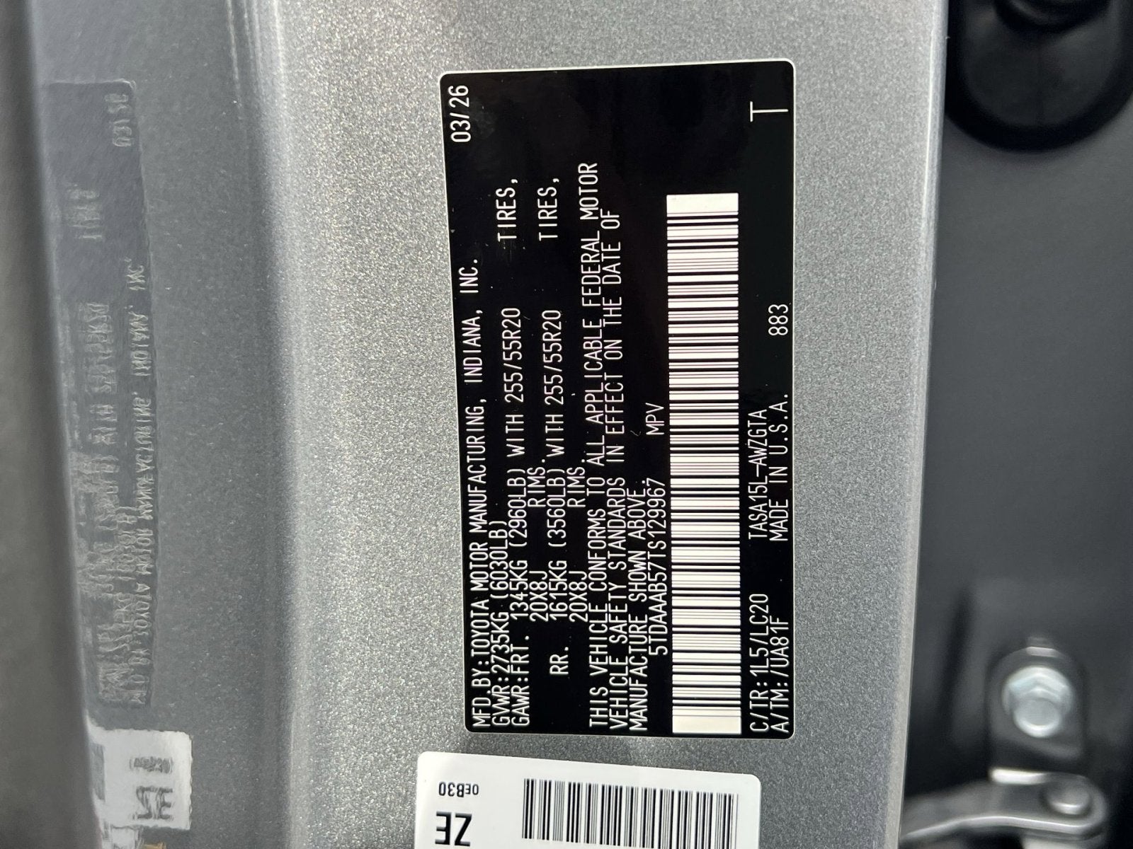 2026 Toyota Grand Highlander Limited