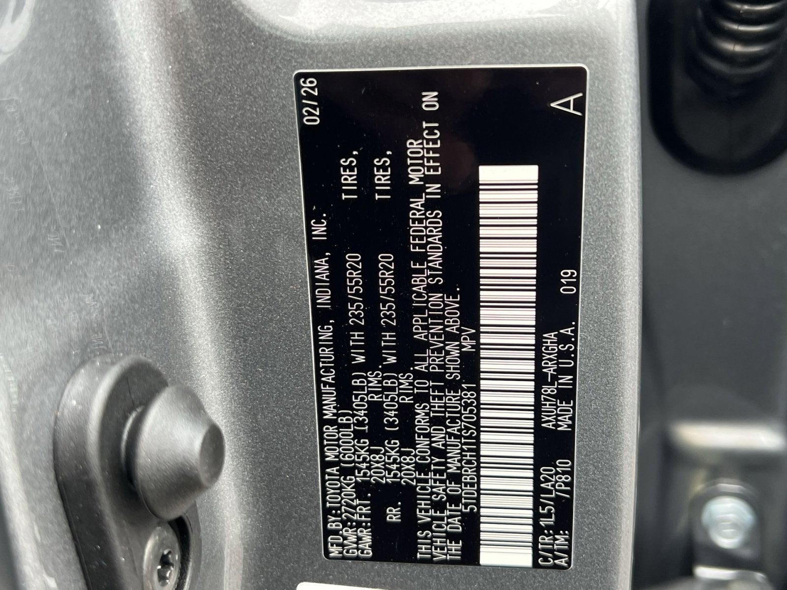 2026 Toyota Highlander Hybrid Platinum