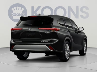 2026 Toyota Highlander Hybrid Platinum