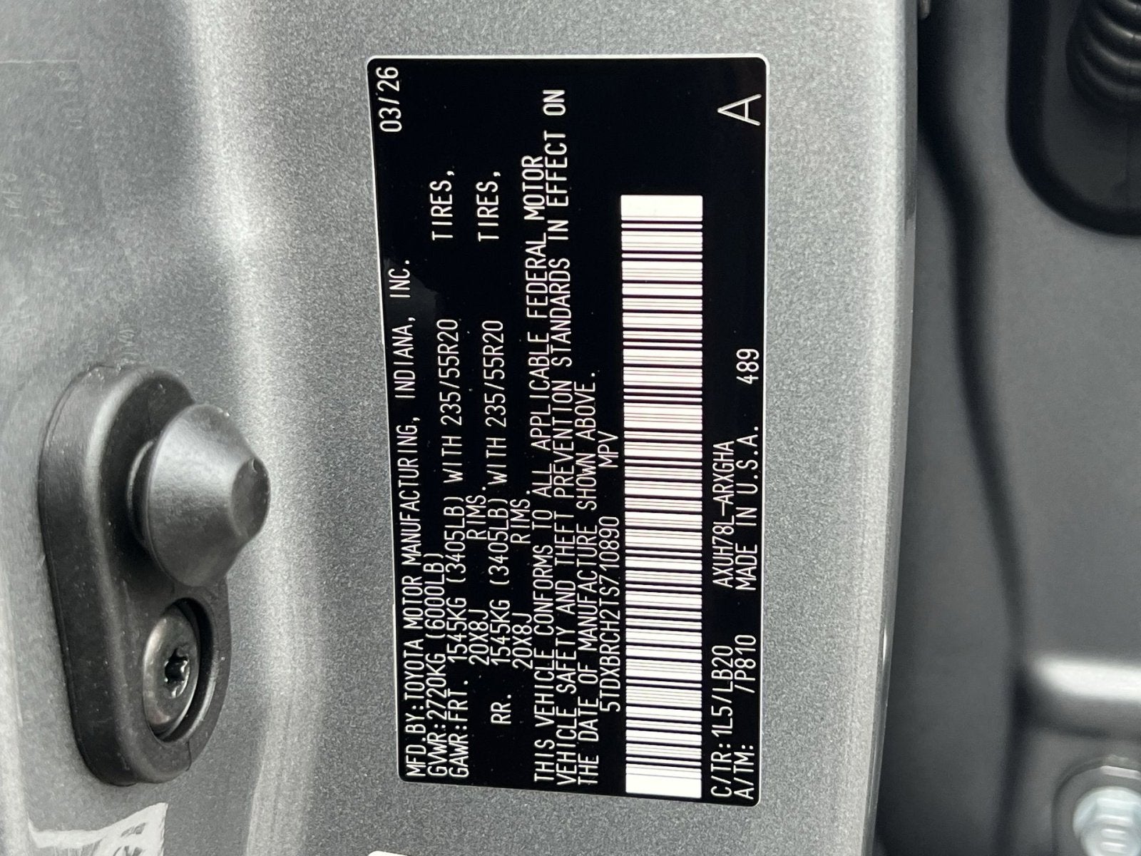 2026 Toyota Highlander Hybrid Limited