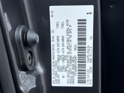 2026 Toyota Tundra Limited