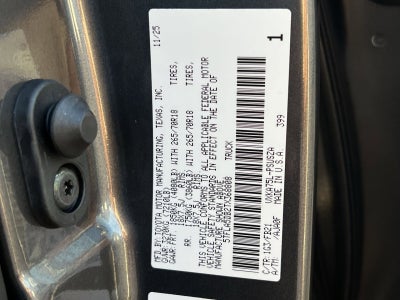 2026 Toyota Tundra SR5