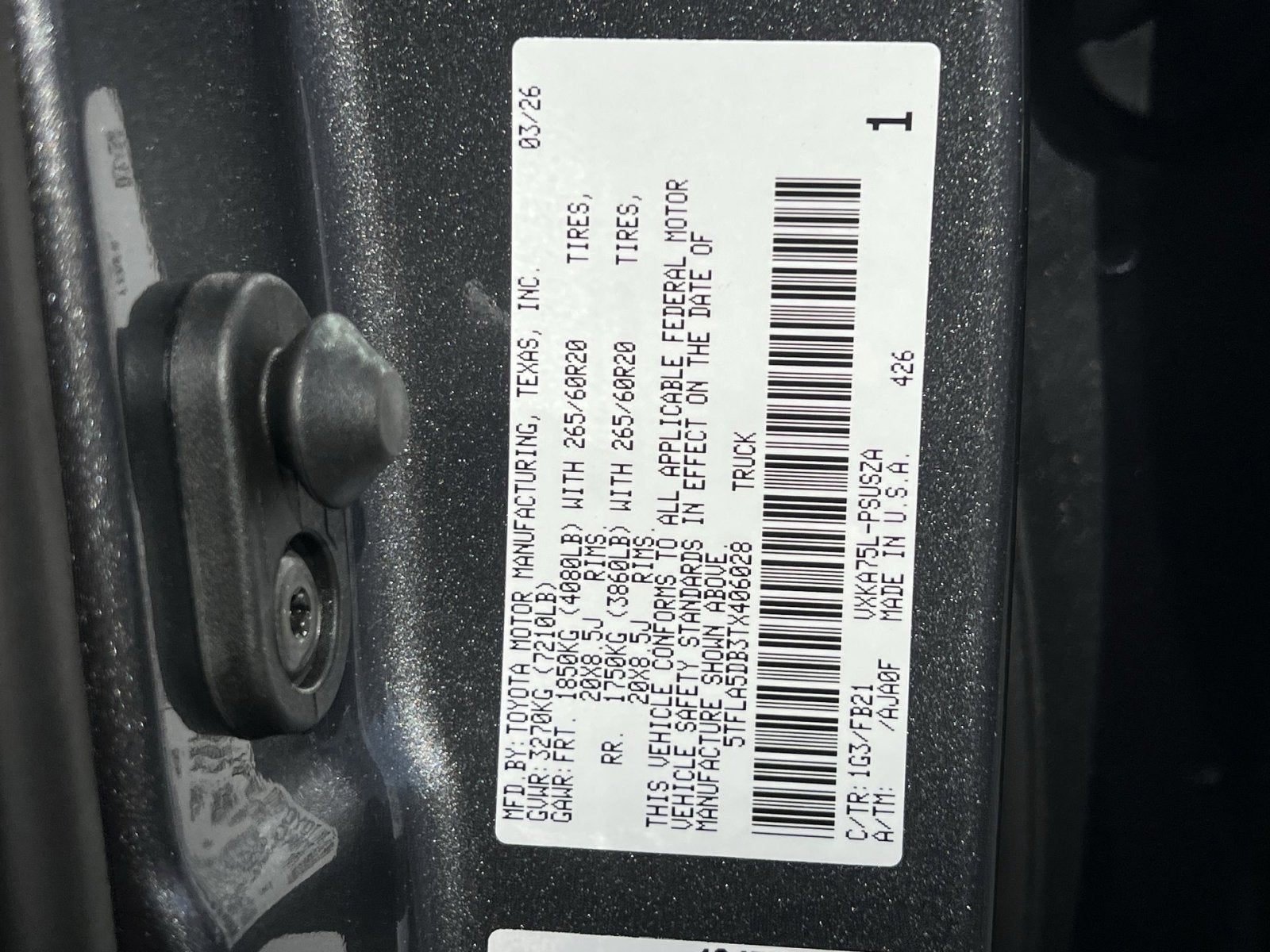 2026 Toyota Tundra SR5