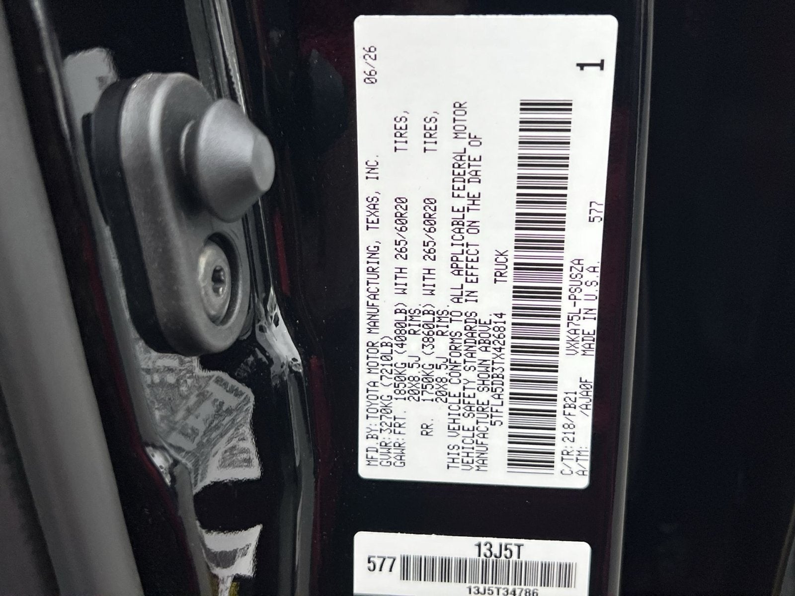 2026 Toyota Tundra Base