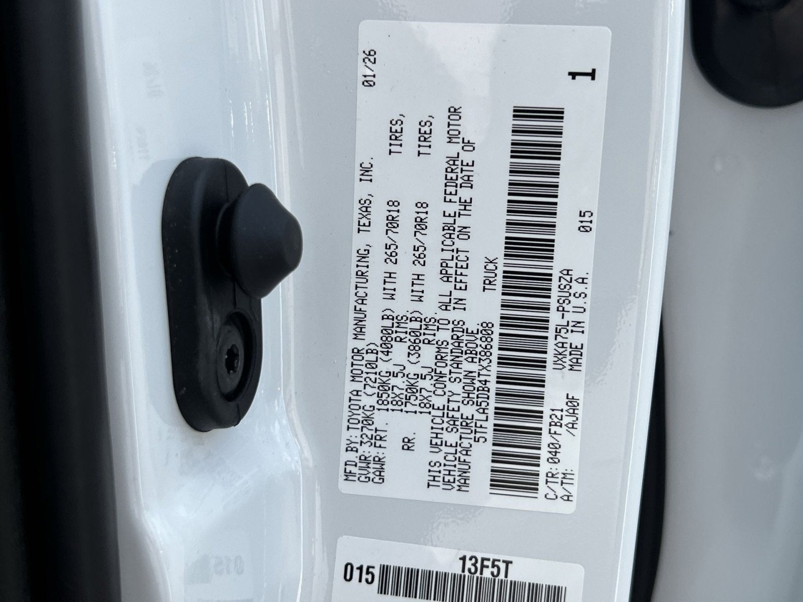 2026 Toyota Tundra SR5