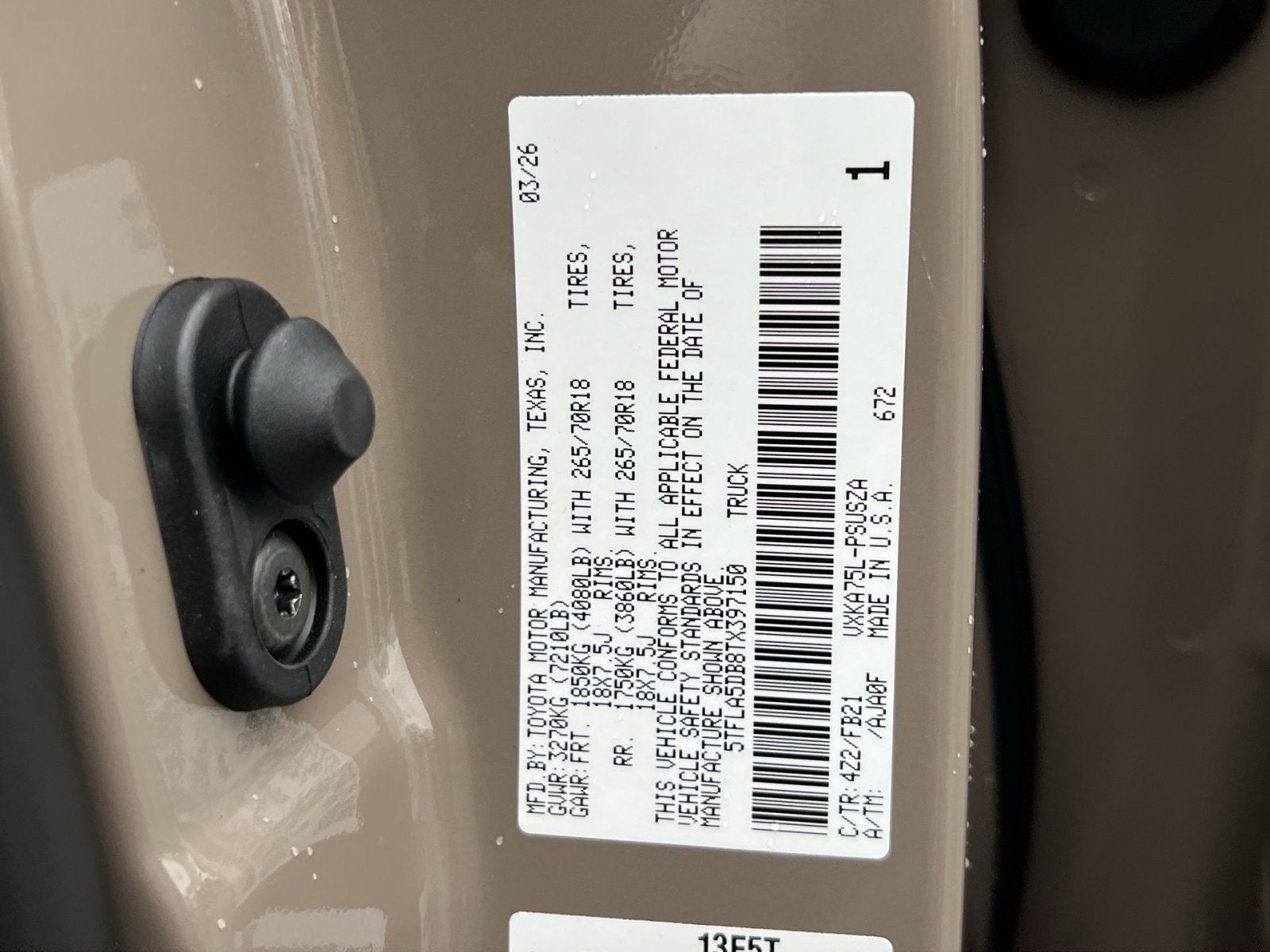 2026 Toyota Tundra SR5