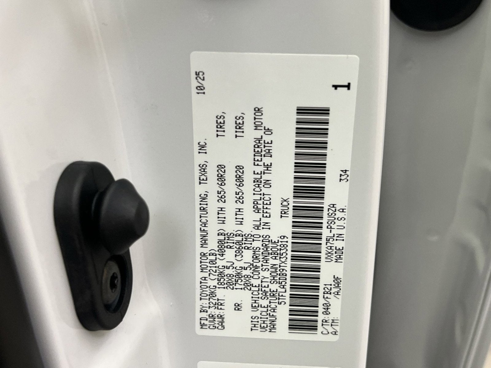 2026 Toyota Tundra SR5