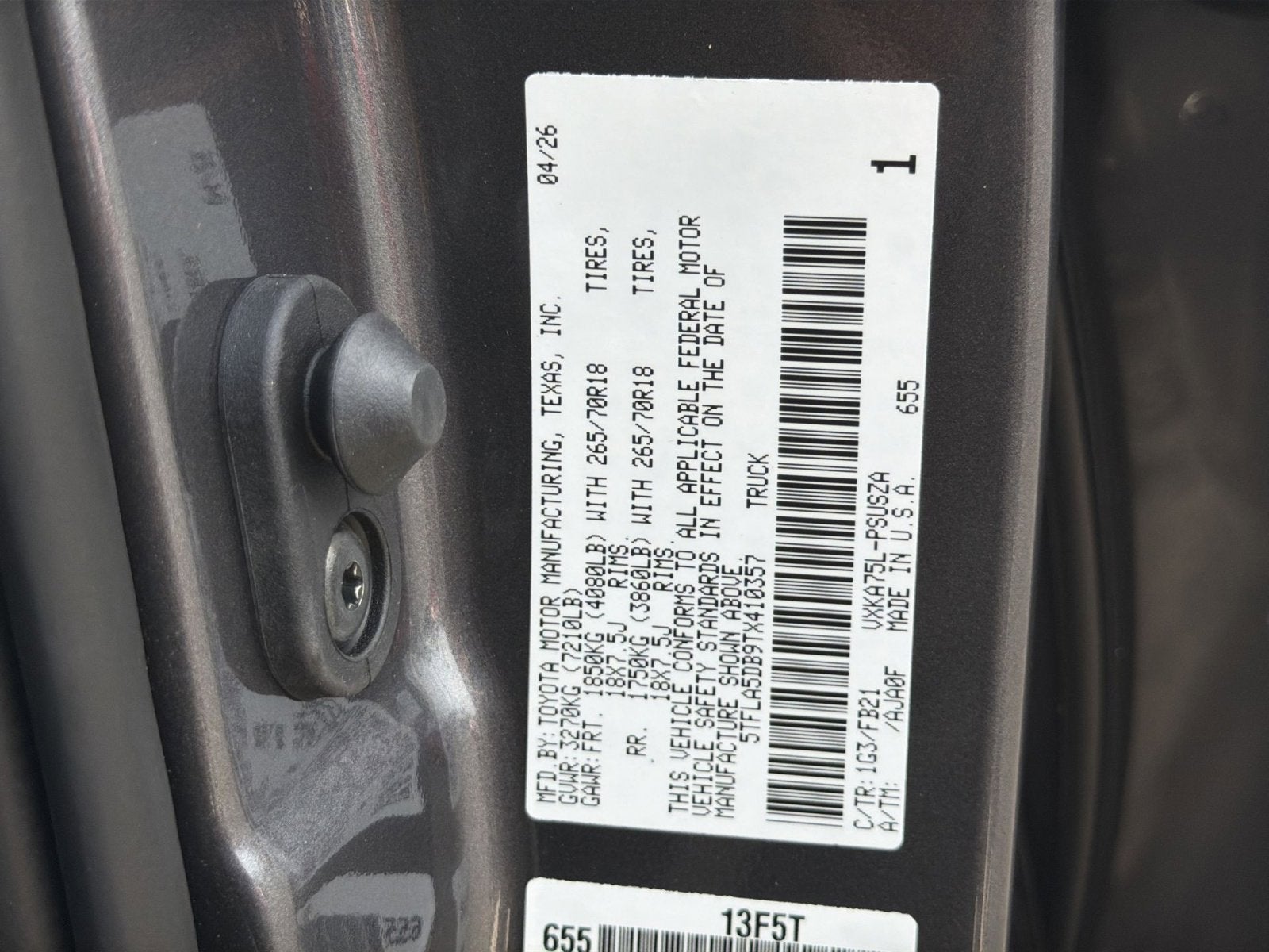 2026 Toyota Tundra SR5