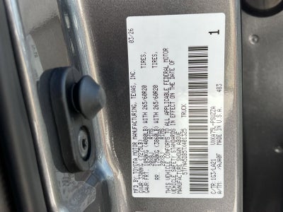 2026 Toyota Tundra Platinum