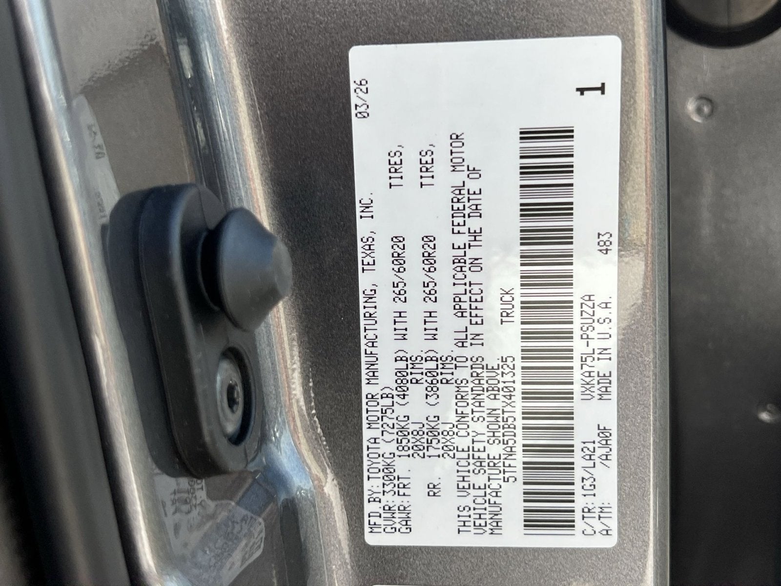 2026 Toyota Tundra Platinum