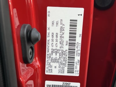 2026 Toyota Tundra Hybrid Platinum