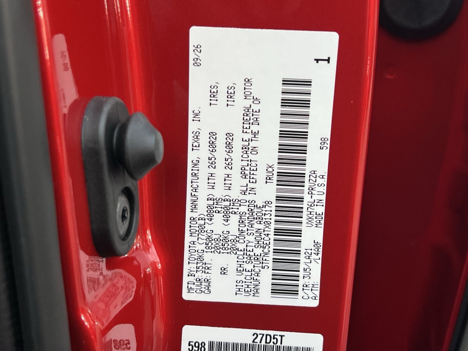 2026 Toyota Tundra Hybrid Platinum