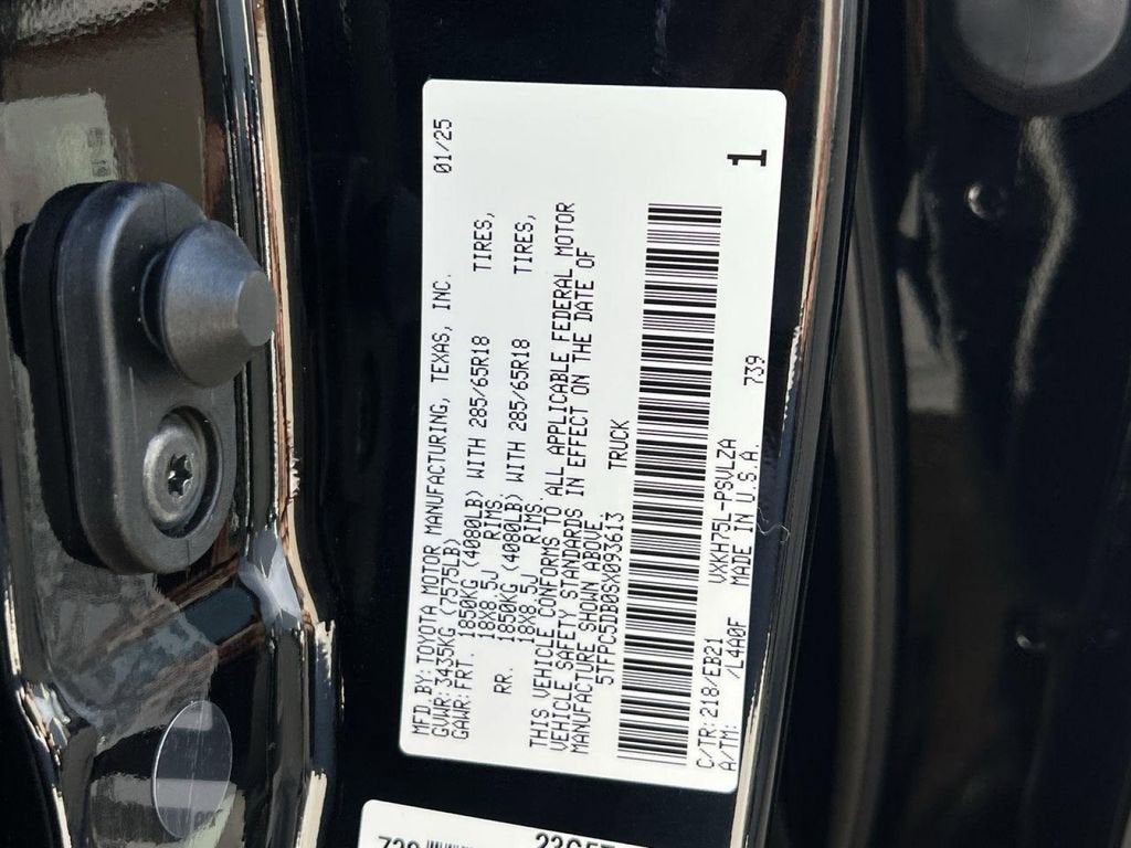 2025 Toyota Tundra Hybrid TRD Pro