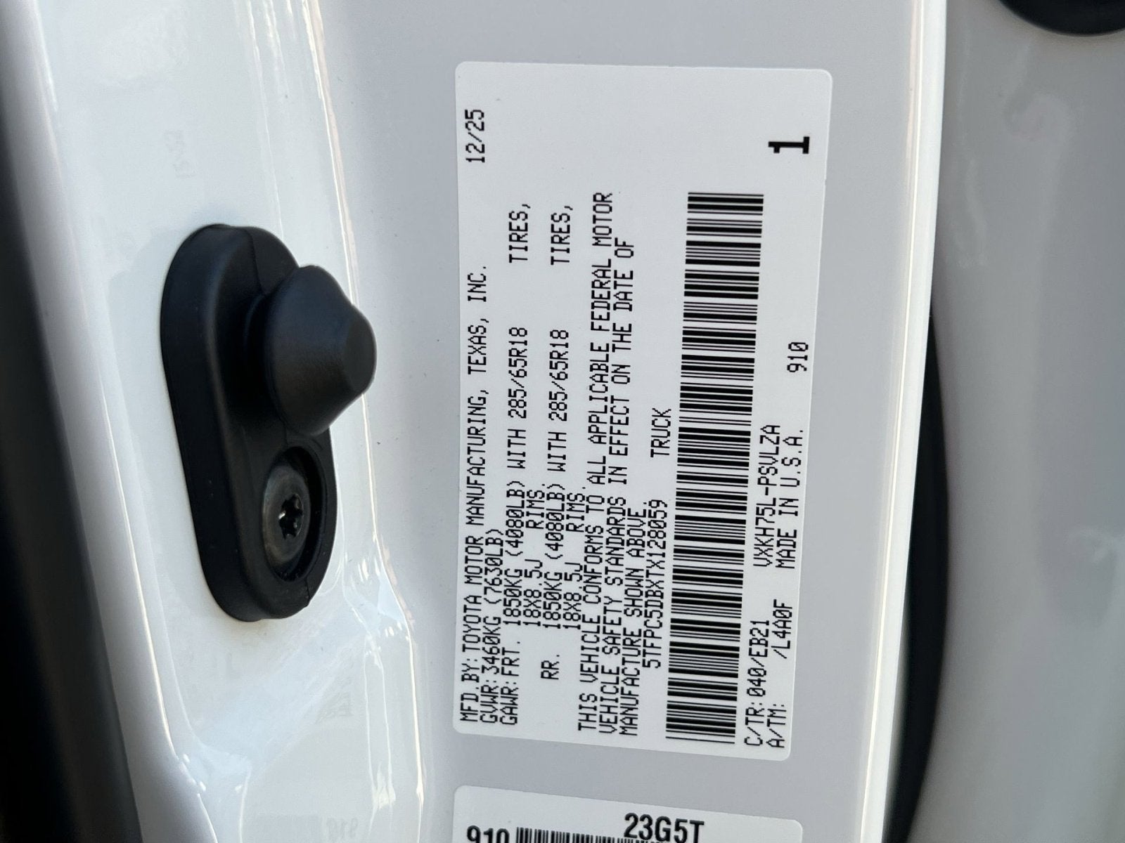 2026 Toyota Tundra Hybrid TRD Pro