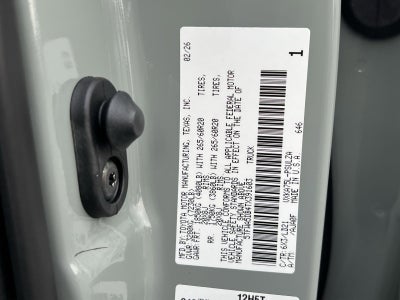 2026 Toyota Tundra Limited