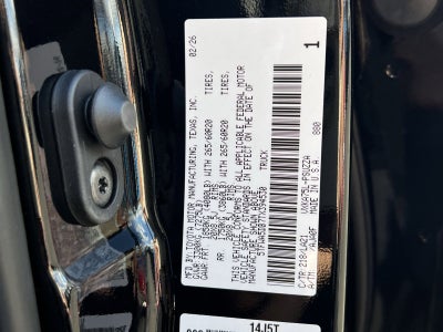 2026 Toyota Tundra Platinum