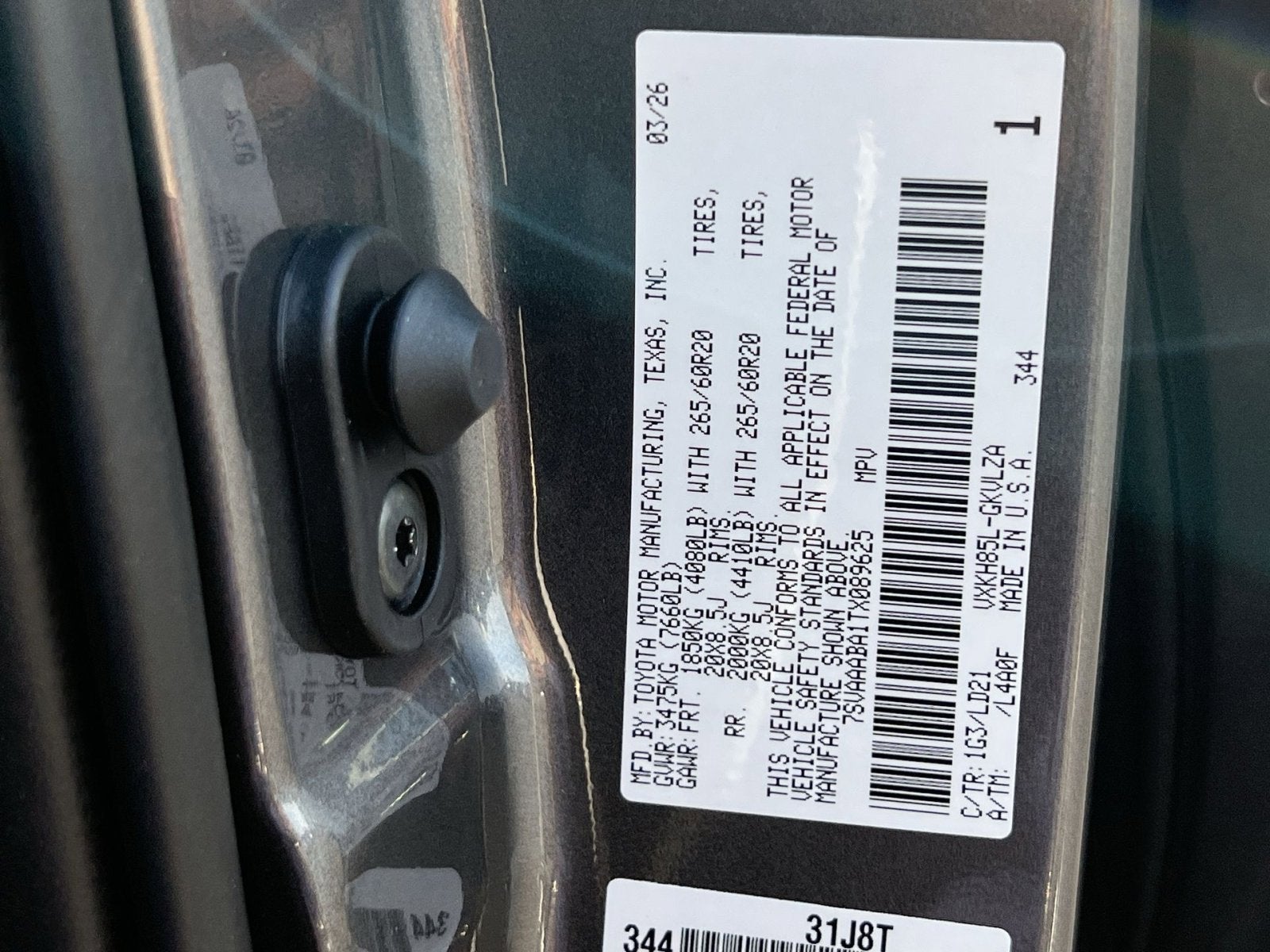 2026 Toyota Sequoia Limited