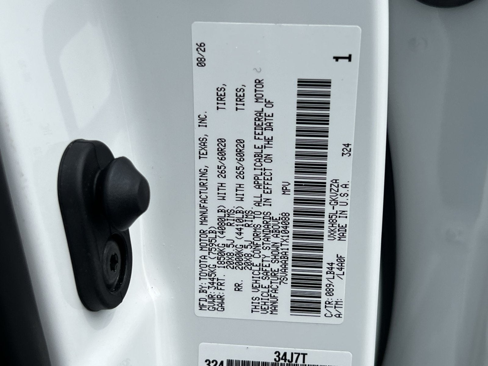 2026 Toyota Sequoia 1794 Edition