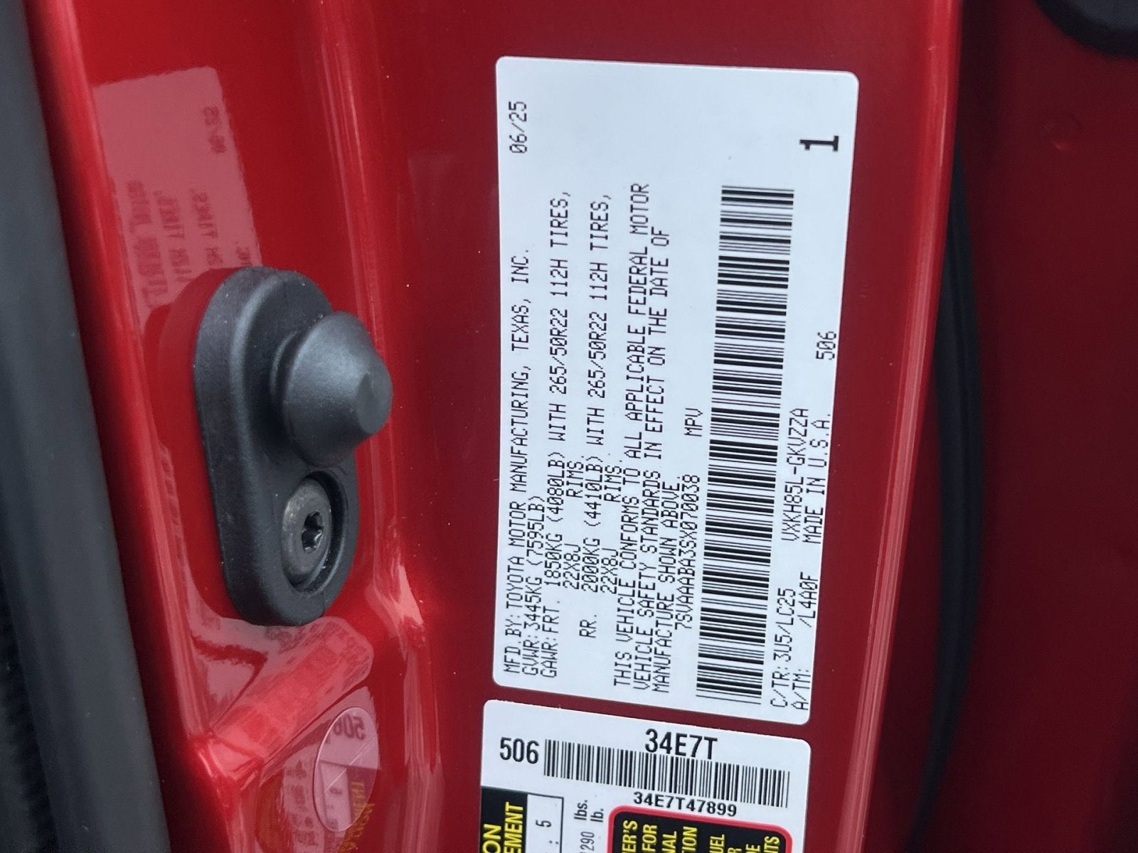 2025 Toyota Sequoia Capstone