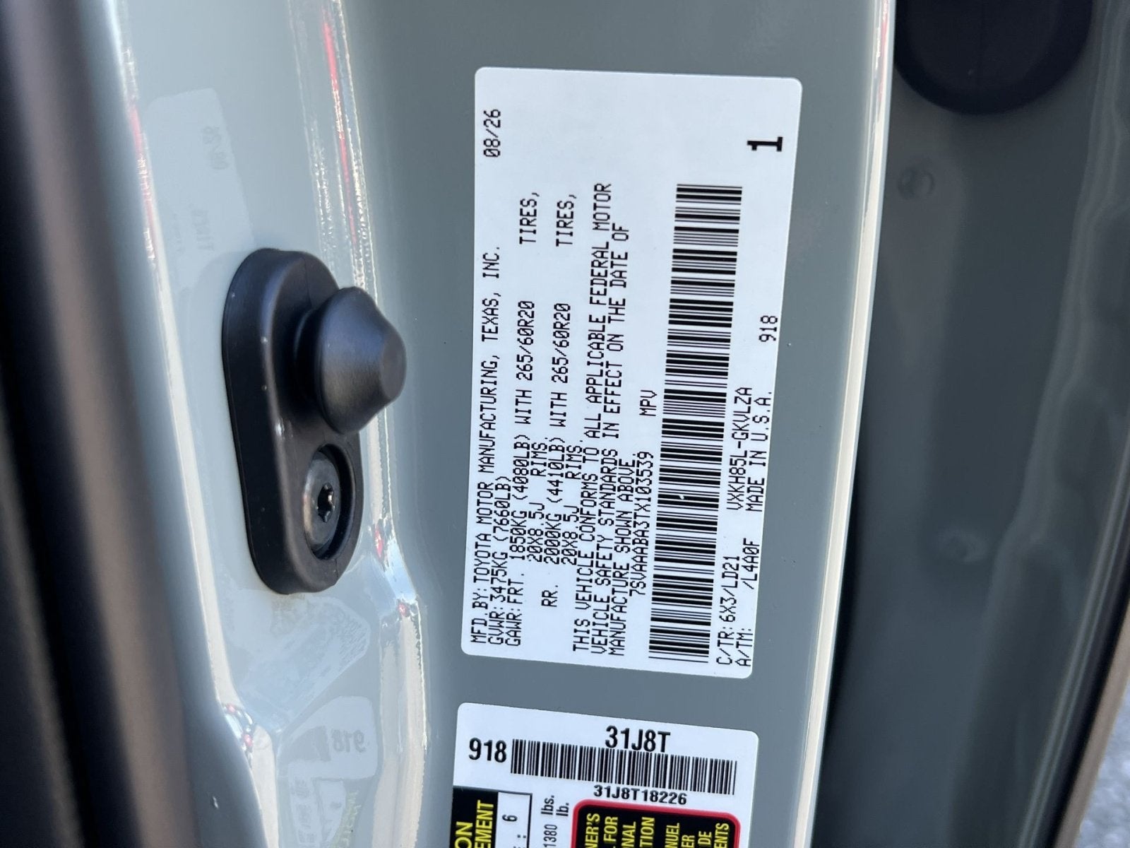 2026 Toyota Sequoia Limited
