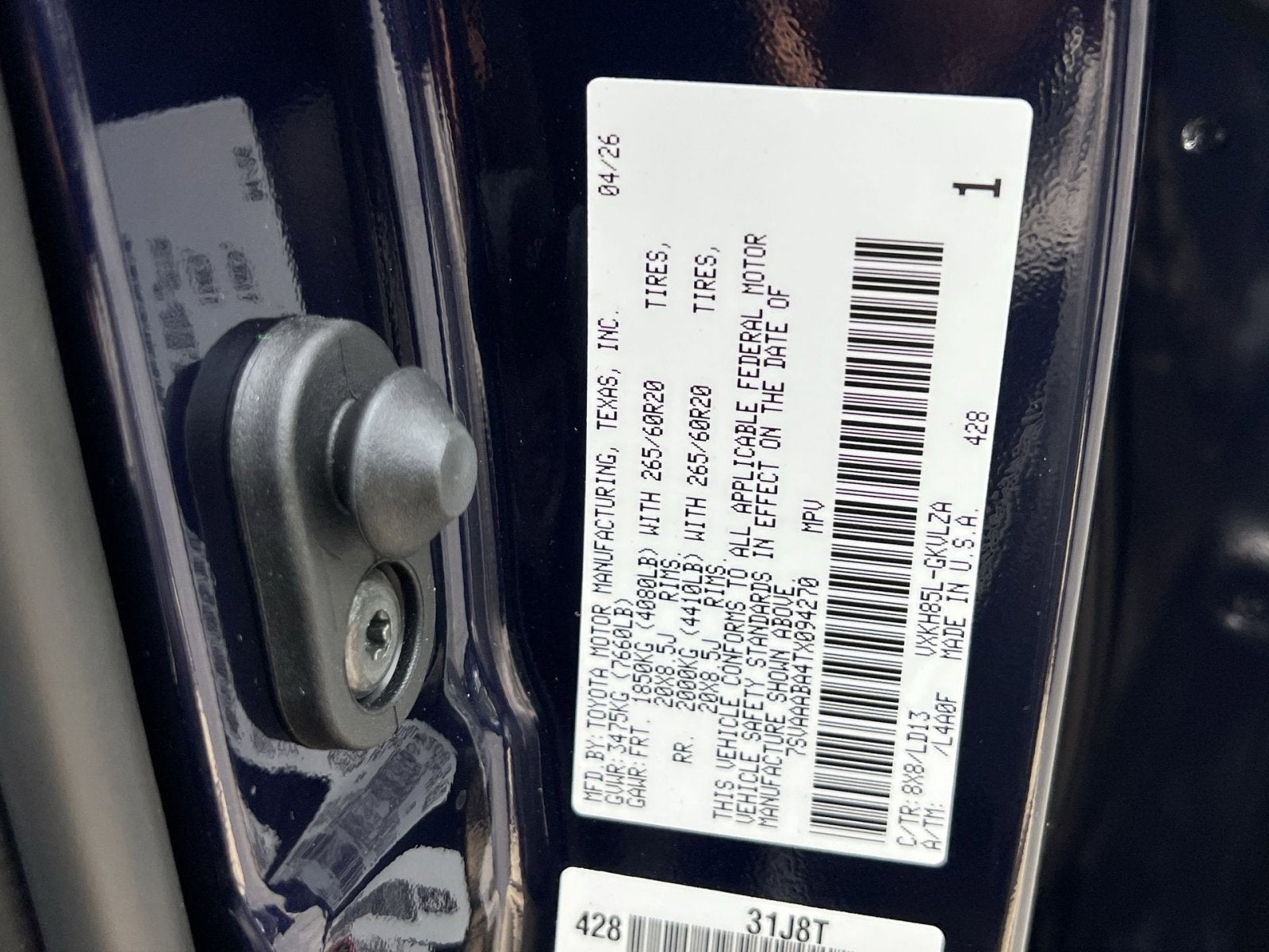 2026 Toyota Sequoia Limited