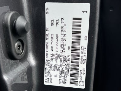 2026 Toyota Sequoia Platinum