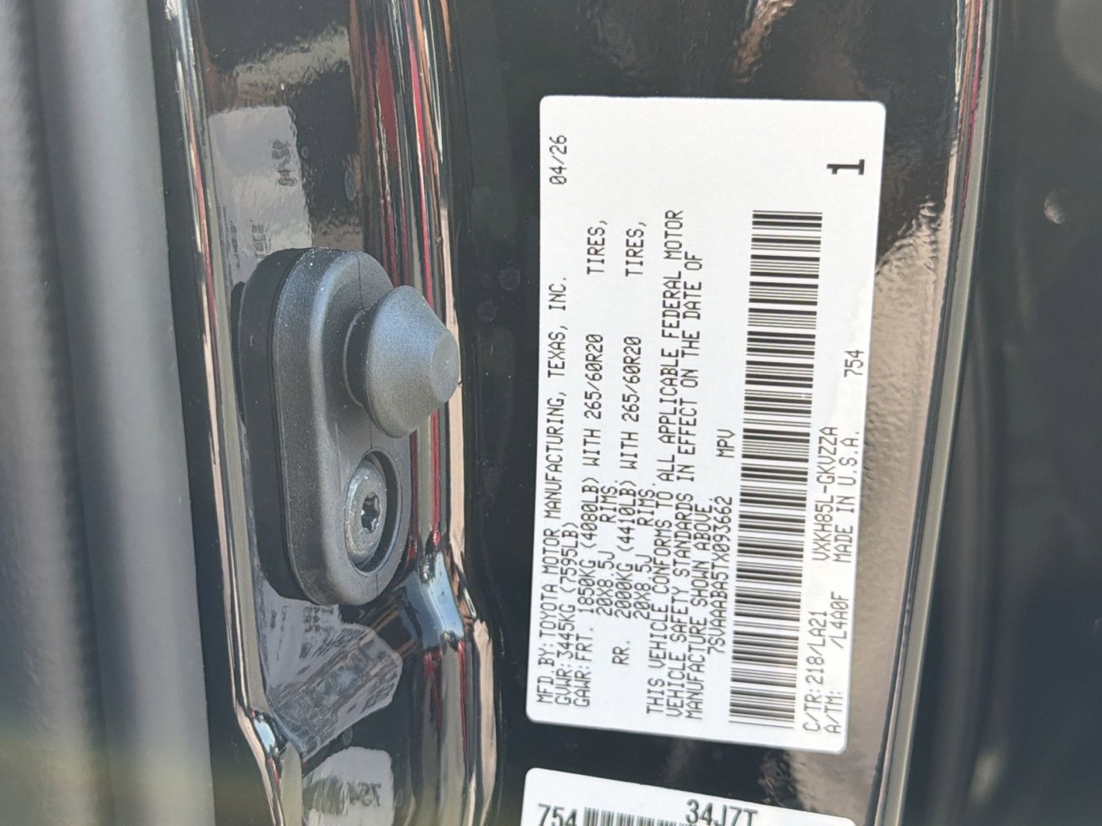 2026 Toyota Sequoia Platinum