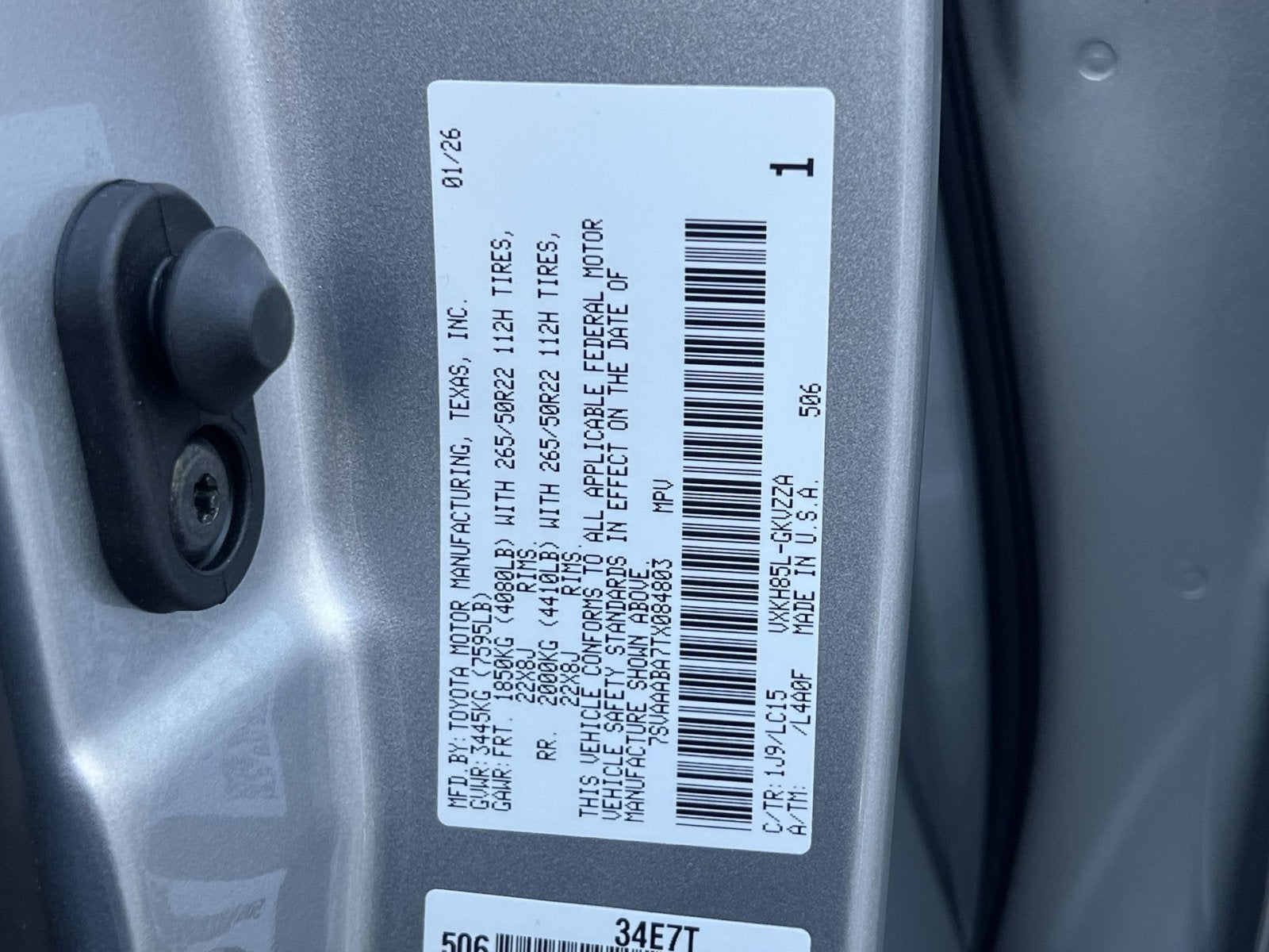 2026 Toyota Sequoia Capstone