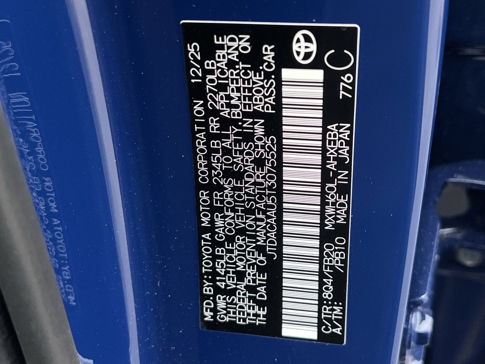 2026 Toyota Prius LE