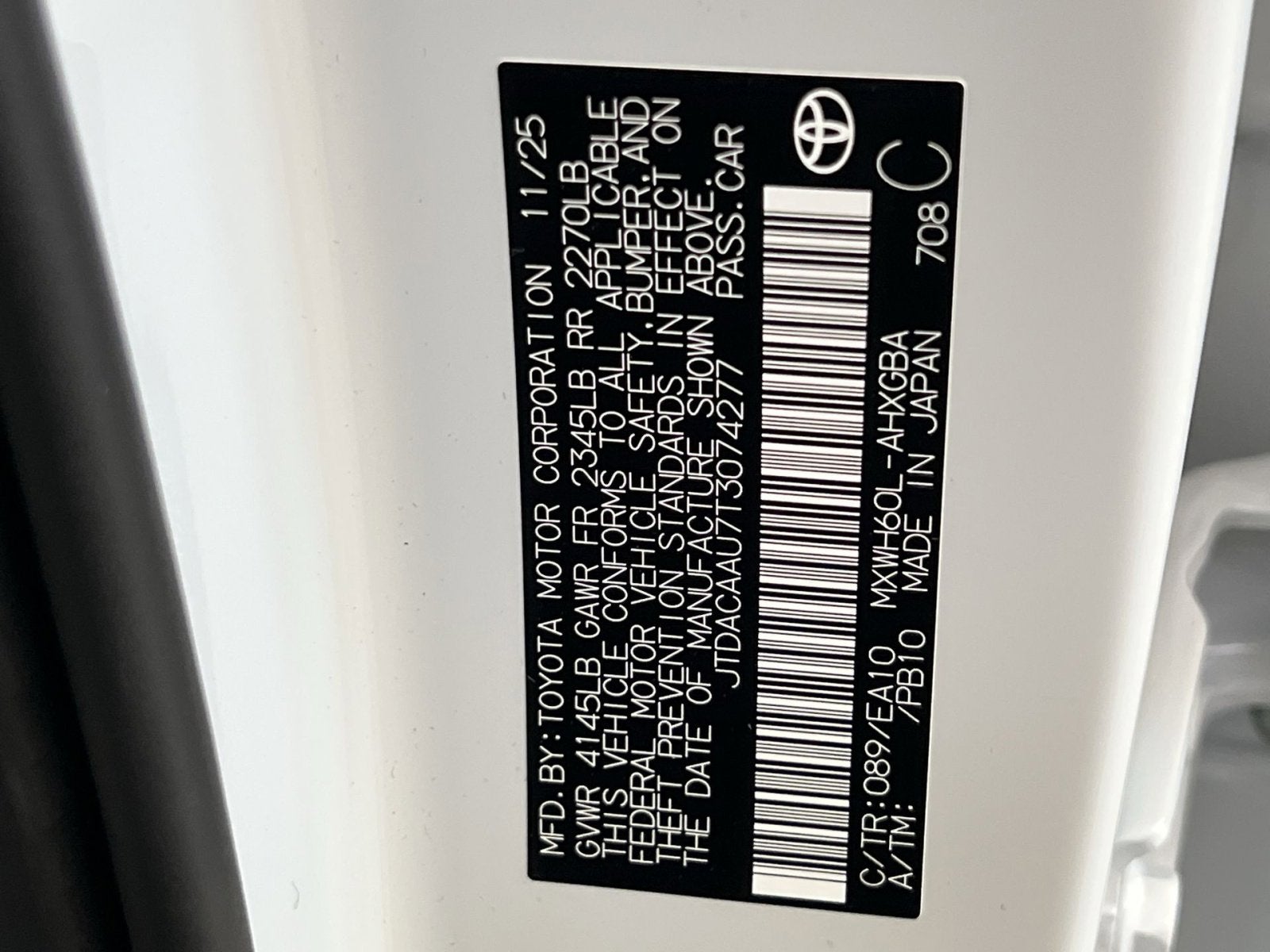 2026 Toyota Prius XLE