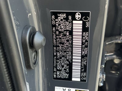 2026 Toyota Corolla Hybrid LE