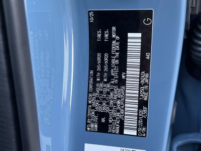 2026 Toyota Land Cruiser Base