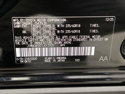 2026 Toyota bZ XLE PLUS